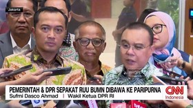 VIDEO: Pemerintah & DPR Sepakat RUU BUMN Dibawa ke Paripurna