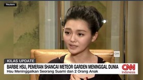 VIDEO: Barbie Hsu, Pemeran Shancai Meteor Garden Meninggal Dunia