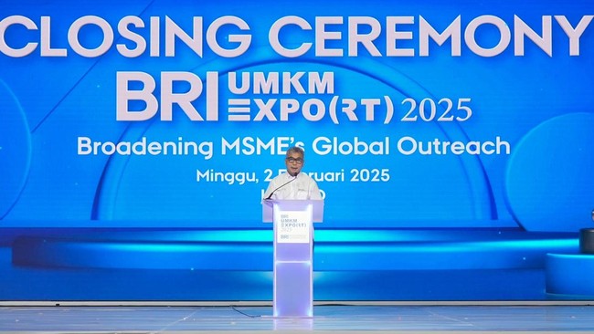 Dirut BRI Sunarso mengatakan, selain membuka peluang bisnis UMKM, expo ini juga berhasil menarik minat masyarakat untuk mengenal produk unggulan Tanah Air.