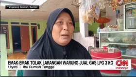 VIDEO: Emak-Emak Tolak Larangan Warung Jual Gas LPG 3 KG