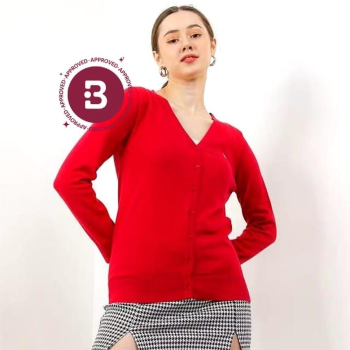 Hush Puppies Cardigan Kindly Red
