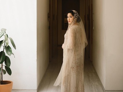 7 Potret Rangkaian Pernikahan Ochi Rosdiana Eks JKT 48 dari Pengajian hingga Akad Nikah