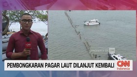 VIDEO: Pembongkaran Pagar Laut Kembali Dilanjutkan