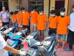 5 Pelaku Curanmor di Batam Ditangkap, Hasil Pencurian untuk Judi dan Foya-Foya