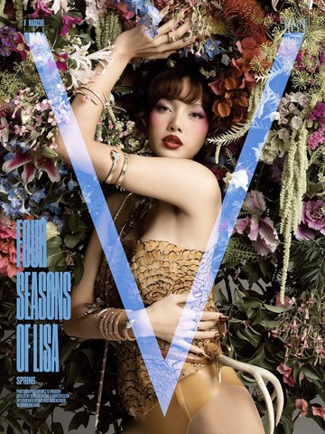 Lisa BLACKPINK Jadi Cover Star V Magazine Edisi V152, Bintangi Seri Four Seasons yang Ikonik
