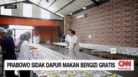 VIDEO: Prabowo Sidak Dapur Makan Bergizi Gratis
