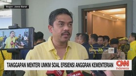 VIDEO: Tanggapan Menteri UMKM Soal Efisiensi Anggaran Kementerian
