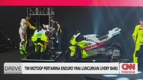 VIDEO: Tim MotoGP Pertamina Enduro VR46 Luncurkan Livery baru