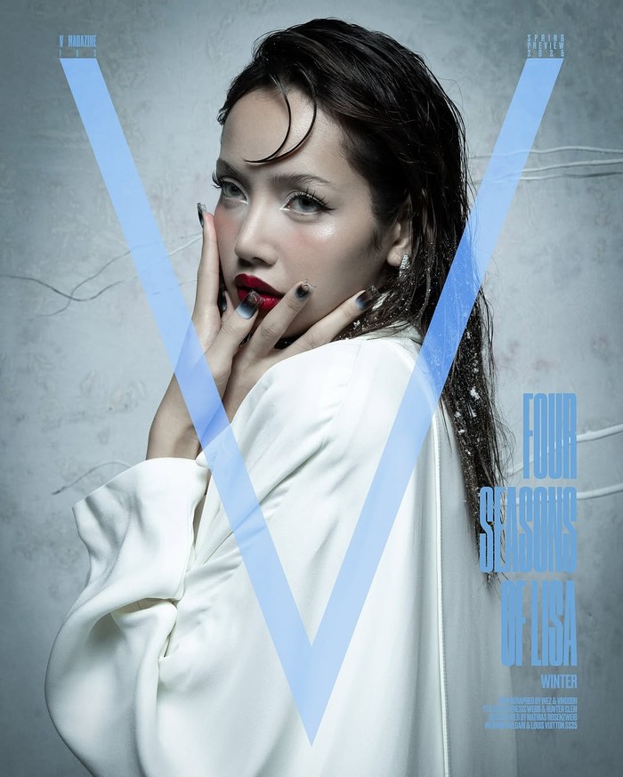 V Magazine pun memanjakan BLINK, nama klub penggemar resmi BLACKPINK, dan juga Lillies, nama fandom solo Lisa, dengan merilis edisi deluxe dan box set edisi kolektor eksklusif yang hanya tersedia 20 di seluruh dunia./ Foto: x.com/vmagazine