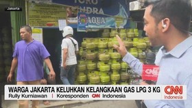VIDEO: Warga Jakarta Keluhkan Kelangkaan Gas LPG 3 Kg