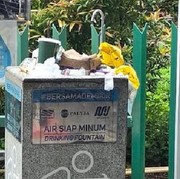 Viral Keran Air Siap Minum di Stasiun MRT Berubah Jadi Tempat Sampah, Kelakuan Warga +62 Bikin Geleng-geleng Kepala!