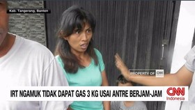 VIDEO: IRT Ngamuk Tidak Dapat Gas 3 Kg Usai Antre Berjam-jam