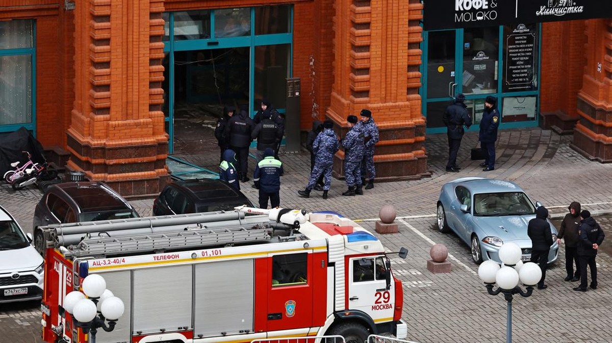 FOTO: Ledakan Bom di Moskow Tewaskan Bos Mafia Sekutu Putin