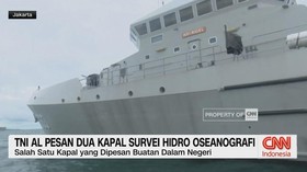 VIDEO: TNI AL Pesan Dua Kapal Survei Hidro Oseanografi