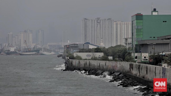 Presiden RI Prabowo Subianto memastikan akan memulai mega proyek tanggul laut Pantai Utara Jawa alias giant sea wall.