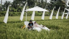FOTO: Svargabumi Borobudur, Wisata Instagenic di Tengah Sawah Magelang