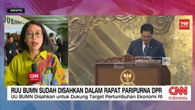 VIDEO: RUU BUMN Sudah Disahkan Dalam Rapat Paripurna DPR