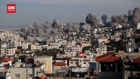 VIDEO: Israel Bombardir Tepi Barat Palestina, Puluhan Tewas