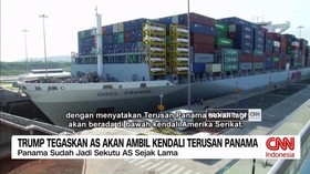 VIDEO: Trump Tegaskan AS Akan Ambil Kendali Terusan Panama
