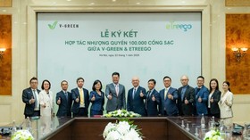 V-Green dan eTreego Sepakat Kembangkan 100 Ribu SPKLU, Sasar Indonesia