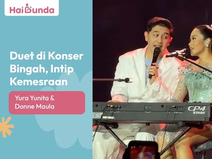 Duet di Konser Bingah, Intip Kemesraan Yura Yunita & Donne Maula