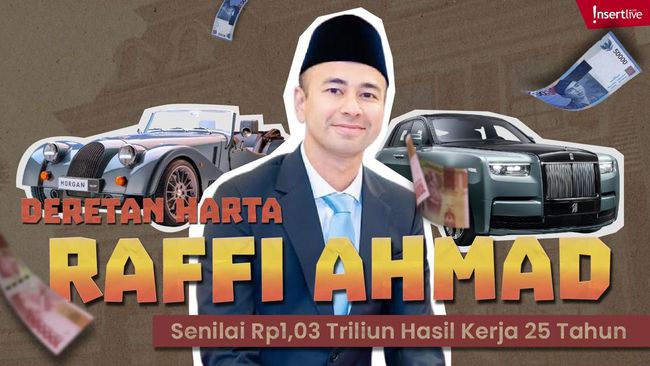 Deretan Harta Raffi Ahmad Senilai Rp1,03 Triliun Hasil Kerja 25 Tahun