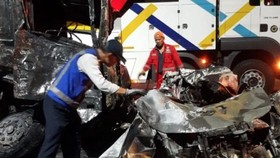Empat Petugas Tol Jadi Korban Luka Kecelakaan Maut GT Ciawi