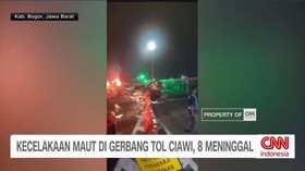 VIDEO: Kecelakaan Maut di Gerbang Tol Ciawi