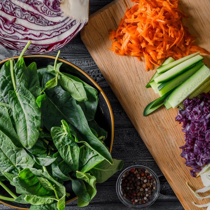 Mengonsumsi banyak sayur