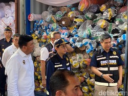 Sri Mulyani Sebut 4.215 Penyelundupan Digagalkan di Jatim Sepanjang 2024