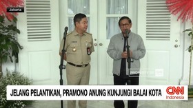 VIDEO: Jelang Pelantikan, Pramono Anung Kunjungi Balai Kota