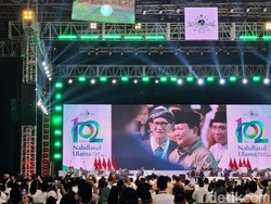 Prabowo dan Gibran Hadiri Puncak Harlah Ke-102 Nahdlatul Ulama