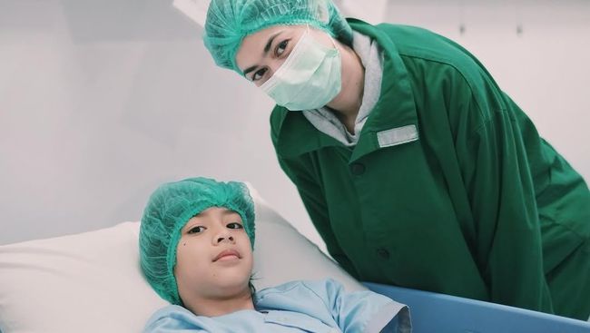 Bjorka Operasi Adenoid dan Amandel, Ringgo Berharap Tidur Anaknya Tak Lagi Bersuara