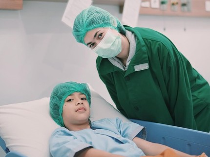 Bjorka Operasi Adenoid dan Amandel, Ringgo Berharap Tidur Anaknya Tak Lagi Bersuara
