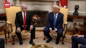 VIDEO: Bertemu Netanyahu, Trump Tegaskan AS Akan Ambil Alih Palestina