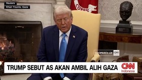 VIDEO: Trump Sebut AS akan Ambil Alih Gaza