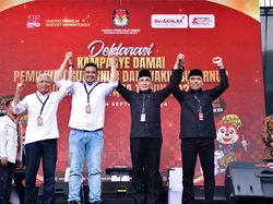 Unggah Foto Gandeng Tangan Bobby, Edy Doakan Sukses Pimpin Sumut ke Depan