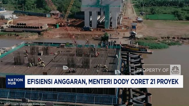 Efisiensi Anggaran, Menteri Dody Coret 21 Proyek