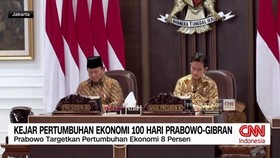VIDEO: Kejar Pertumbuhan Ekonomi 100 Hari Prabowo-Gibran