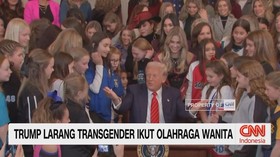 VIDEO: Trump Larang Transgender Ikut Olahraga Wanita