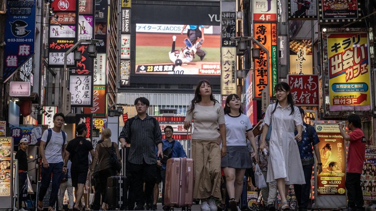 FOTO: Kabukicho, Distrik Hiburan Malam Tokyo yang 'Tak Pernah Tidur'