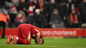 FOTO: Liverpool Ngamuk, Lolos ke Final Carabao Cup
