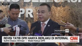 VIDEO: Revisi Tatib DPR Hanya Berlaku di Internal
