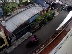 Viral Maling Motor Dikejar Emak-emak di Depok