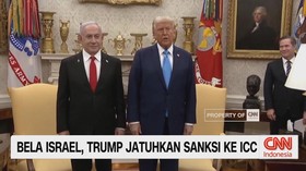 VIDEO: Bela Israel, Trump Jatuhkan Sanksi ke ICC