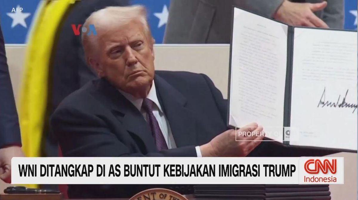 VIDEO: WNI DItangkap di AS Buntut Kebijakan Imigrasi Trump
