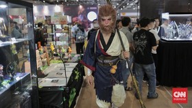 FOTO: Terjerat Gairah Pop Culture di Jakarta Toys and Comics Fair 2025