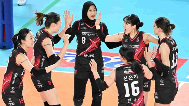 Klasemen Liga Voli Korea mengalami perubahan besar setelah Red Sparks menang 3-0 (25-20, 25-17, 25-22) atas IBK Altos, Rabu (12/2).