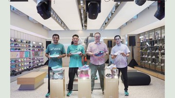 Gerai Asics 4.0 ke-5 di Dunia Resmi Hadir di Senayan City