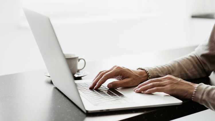 Ilustrasi laptop